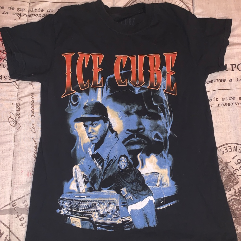 Ice cube graphic tee